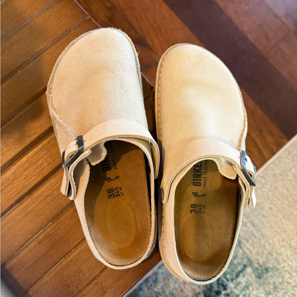 Birkenstock Lutry Suede Shoes